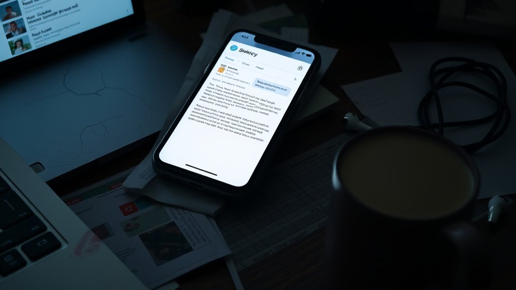 digital privacy and suspicious contacts