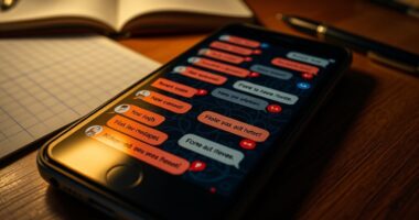 leaked texts expose infidelity