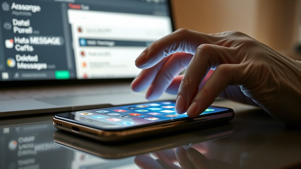 recover deleted messages quickly