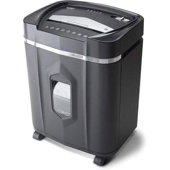 Aurora AU1210MA Micro-Cut Shredder 12-Sheets 60 Min