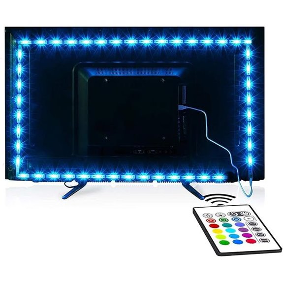Maylit 14.3ft RGB LED TV Backlight with Remote