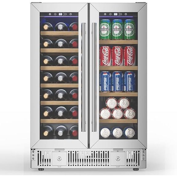 TABU 24-Inch Dual Zone Wine & Beverage Cooler