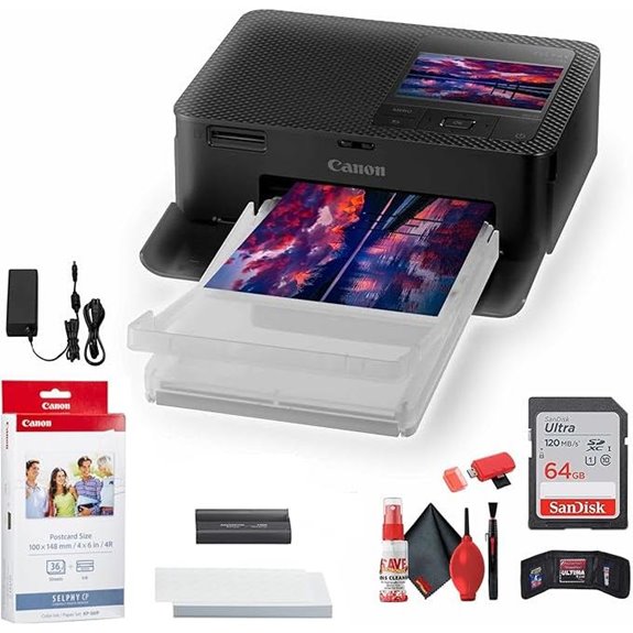 Canon SELPHY CP1500 Photo Printer Kit with Memory Card