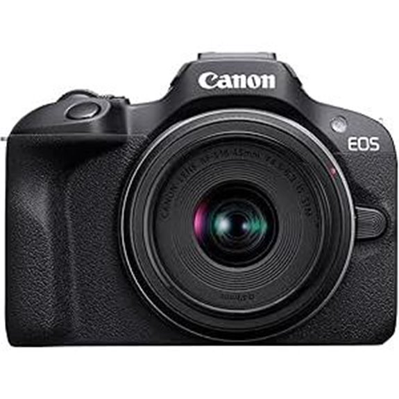 Canon EOS R100 Mirrorless Camera with Kit Lenses