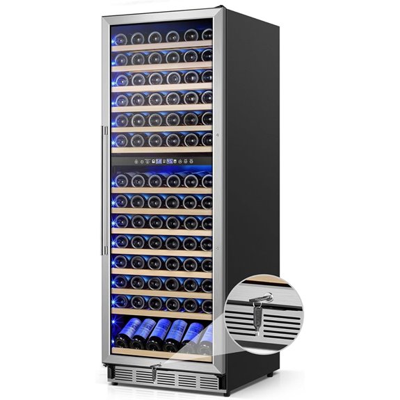 24-Inch Dual Zone Wine Cooler Refrigerator