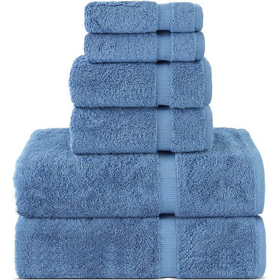 Chakir Turkish Linens 6-Piece Cotton Towel Set