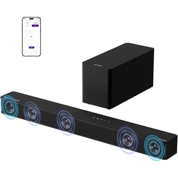ULTIMEA 5.1CH Dolby Atmos Soundbar with Subwoofer
