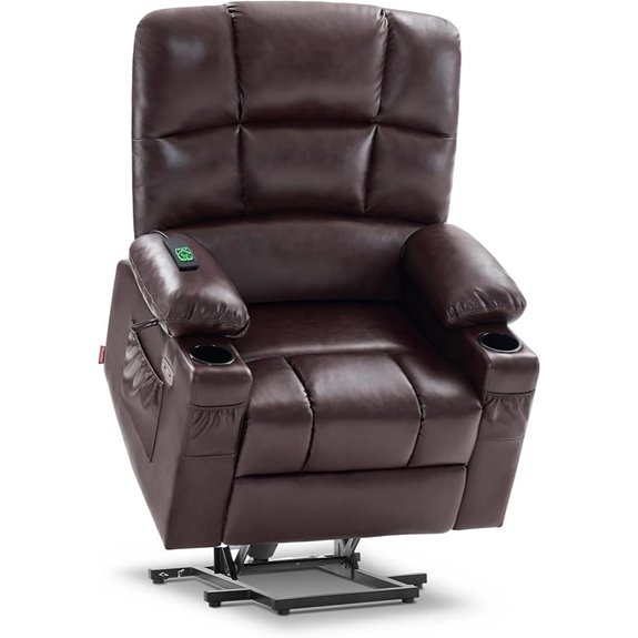 MCombo Medium Dual Motor Recliner with Massage