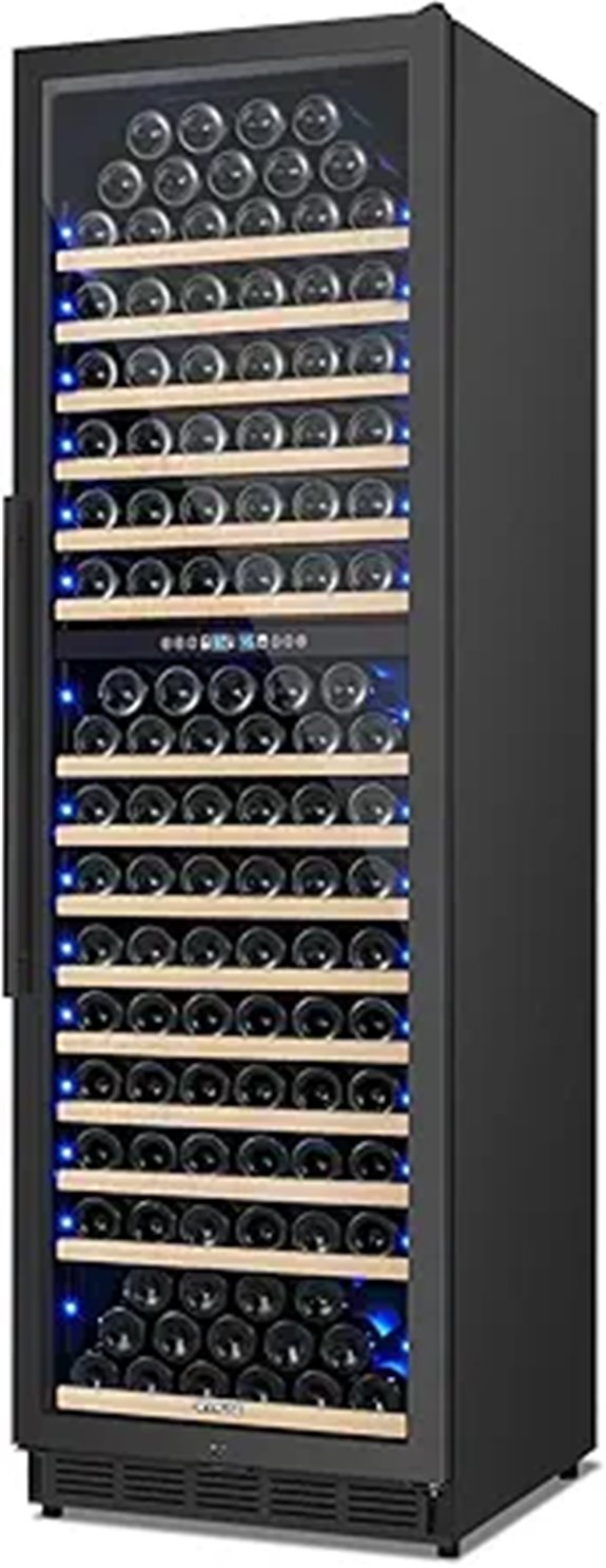 Dual Zone 200 Bottle Wine Cooler Refrigerator