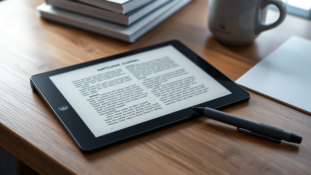 e ink tablet selection criteria