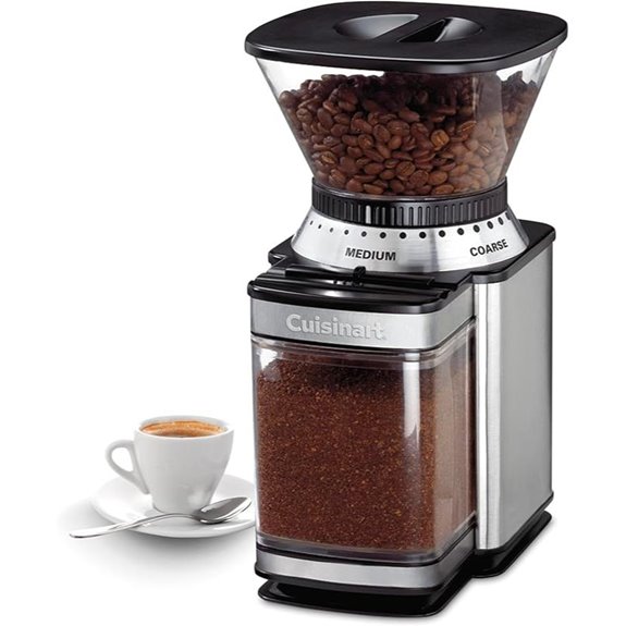 Cuisinart Electric Burr Coffee Grinder with 18-Position Settings