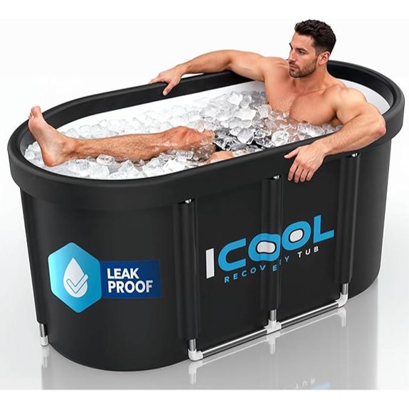 Upgraded Collapsible Cold Plunge Tub for Recovery
