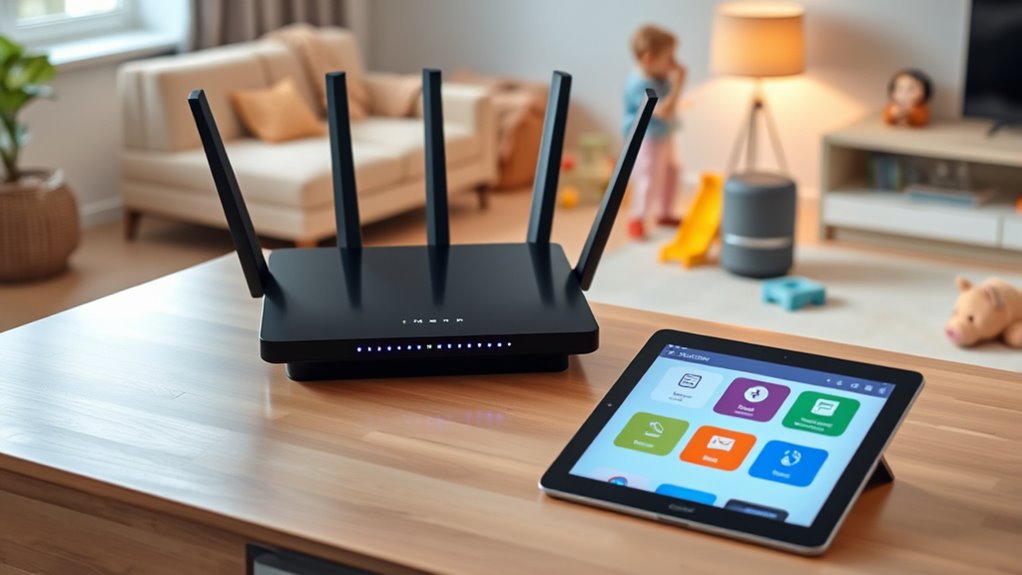family focused router features