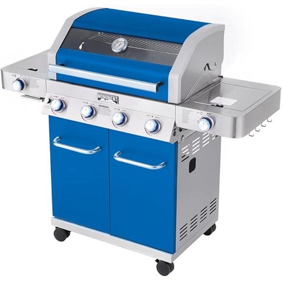 Monument Grills 4+2 Burner Stainless Steel Gas Grill