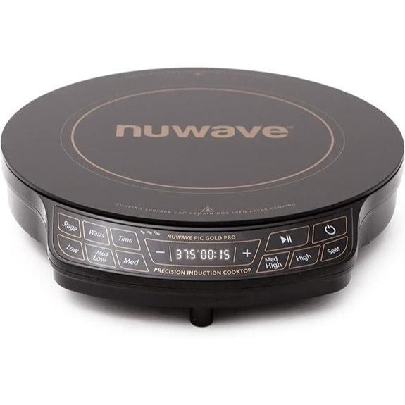 Nuwave Gold Pro Induction Cooktop with Auto Shutoff