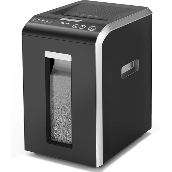 Heavy Duty Micro-Cut Paper Shredder with Auto Feed