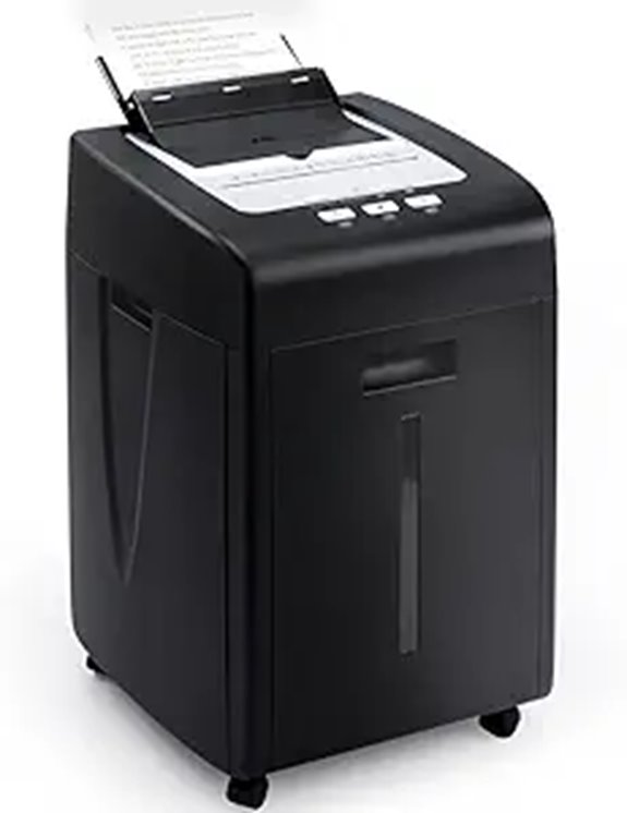 Commercial Autofeed Paper Shredder with 200 Sheets