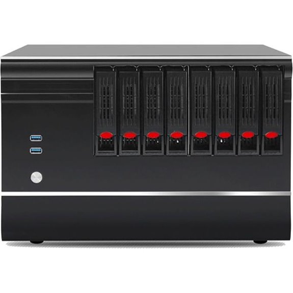 8-Bay DIY NAS Enclosure with Hot Swap Fans