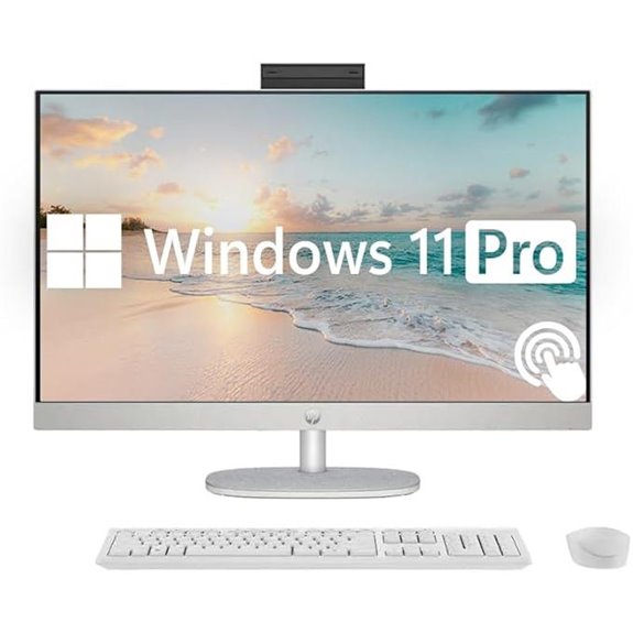 HP 27 FHD Touchscreen All-in-One Desktop
