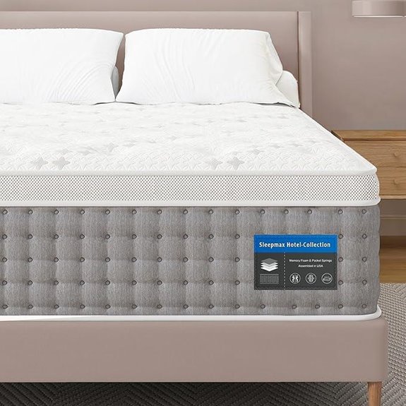 Sleepmax King Mattress - Hybrid Support Pain Relief