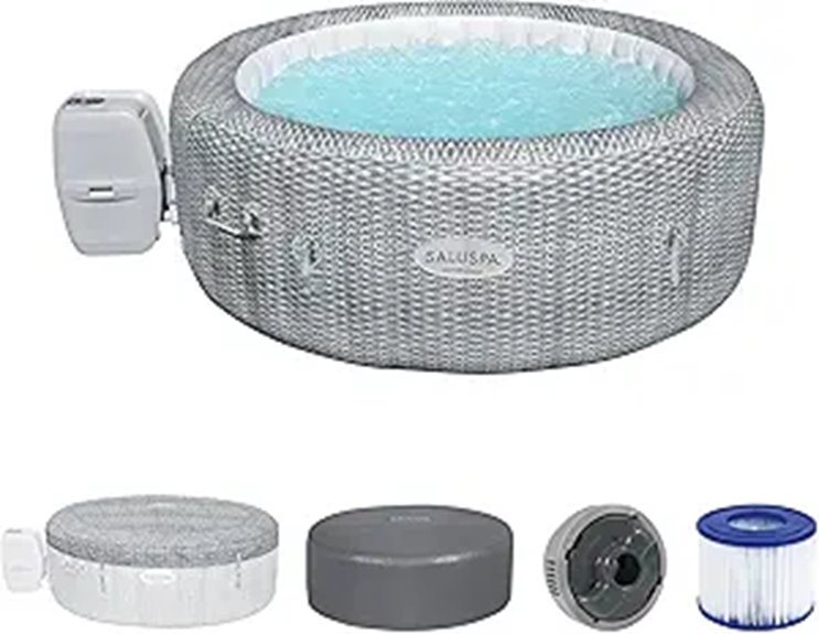 Bestway SaluSpa Honolulu Inflatable Hot Tub with AirJets
