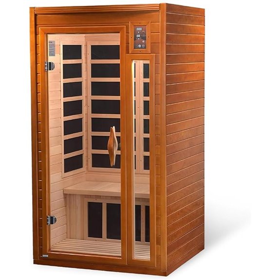 Dynamic Saunas Barcelona Infrared Sauna with Light & Speakers