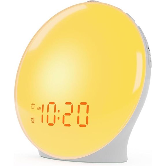 Wake Up Light Sunrise Alarm Clock for Kids