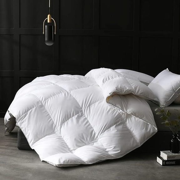 APSMILE King Size Down Feather Comforter