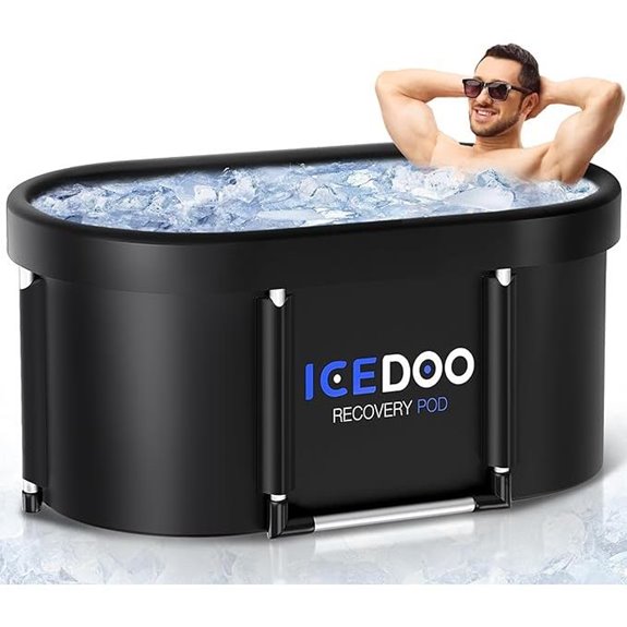 XL 139-Gallon Oval Ice Bath Tub for Recovery