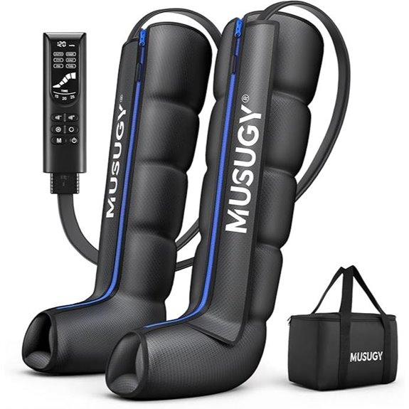 Full Leg Compression Boots for Recovery and Circulation