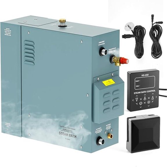Kooby 9KW Luxury Steam Generator with Auto Drain