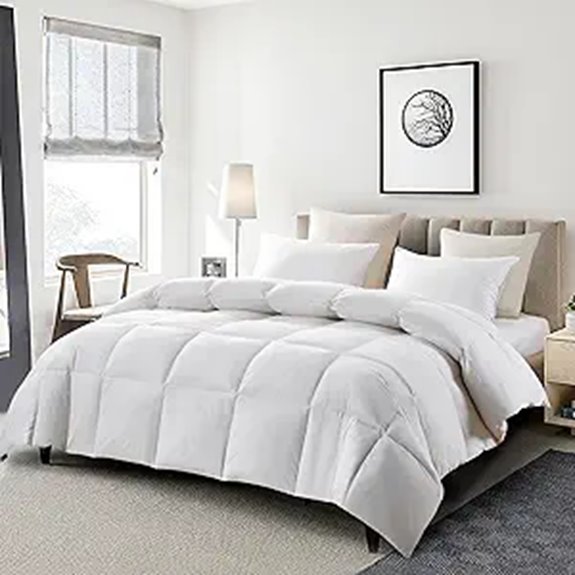 Serta King Size Goose Feather Down Comforter