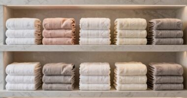 luxury spa towel sets