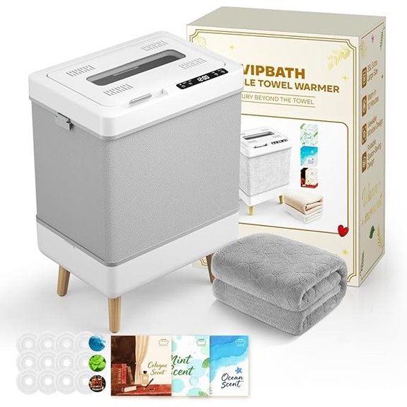 35L Towel Warmer Gift Set with Aromas and Safety