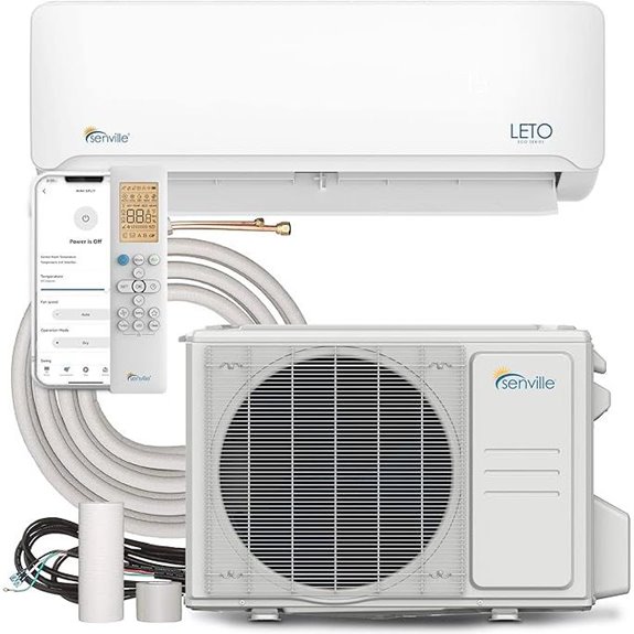 Senville LETO Mini Split Air Conditioner Heat Pump