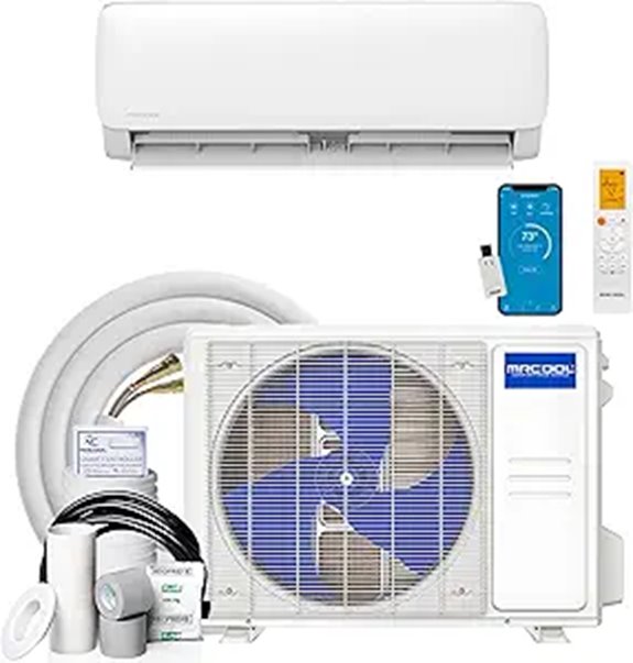 MRCOOL 9000 BTU Ductless Mini Split AC & Heat