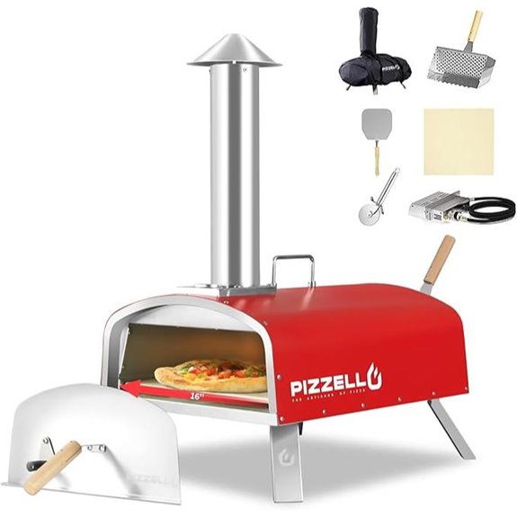 PIZZELLO 16 Outdoor Pizza Oven with Accessories