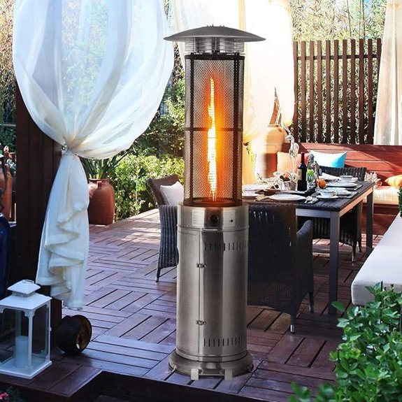 Happygrill 40,000 BTU Outdoor Patio Propane Heater