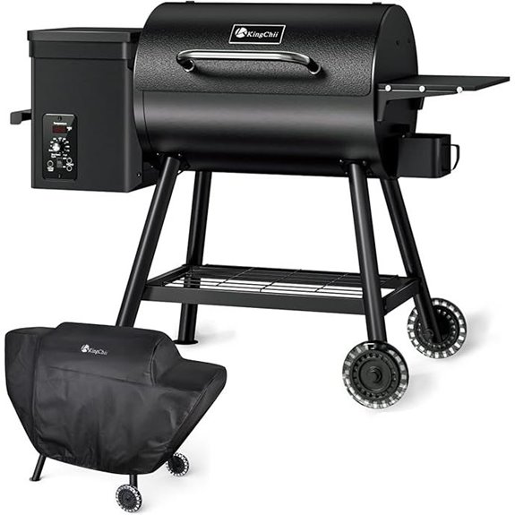 KingChii Pellet Grill & Smoker with Cover