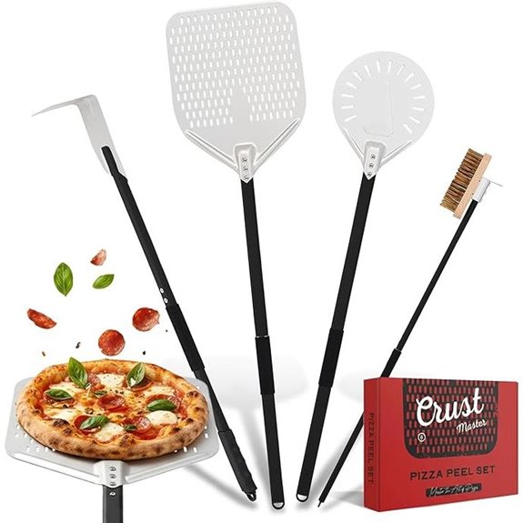CrustMaster Pizza Peel Set with Accessories