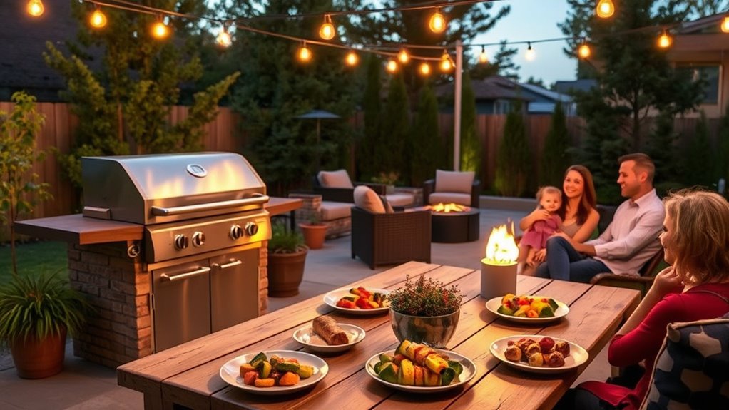 premium grilling features prioritized