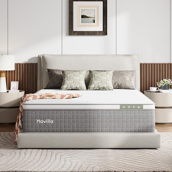 Novilla 14 Queen Hybrid Mattress with Gel Foam