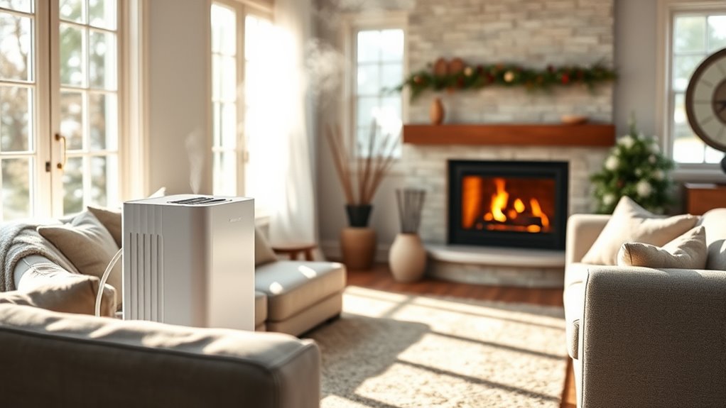 quiet efficient home humidification