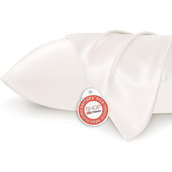 Bedsure Satin Pillowcase Set for Hair and Skin 2 Pack