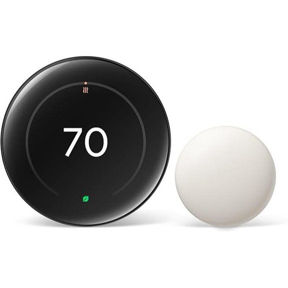 Google Nest Learning Thermostat & Sensor (Obsidian)