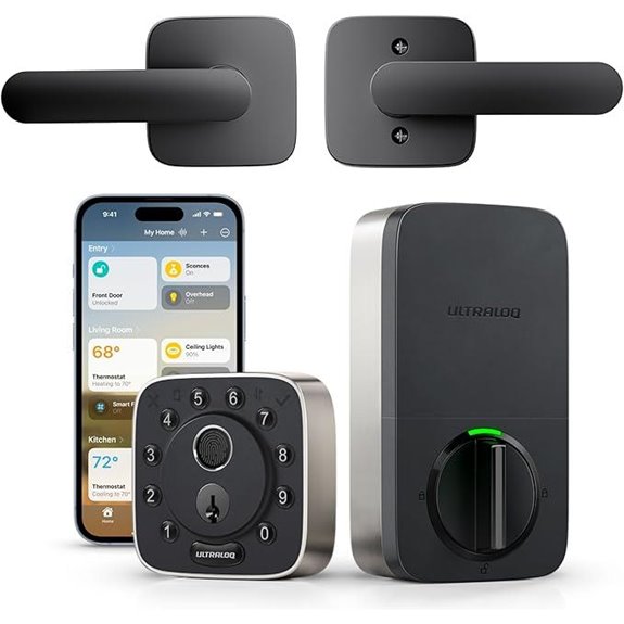 ULTRALOQ Bolt Smart Lock with Handle and WiFi
