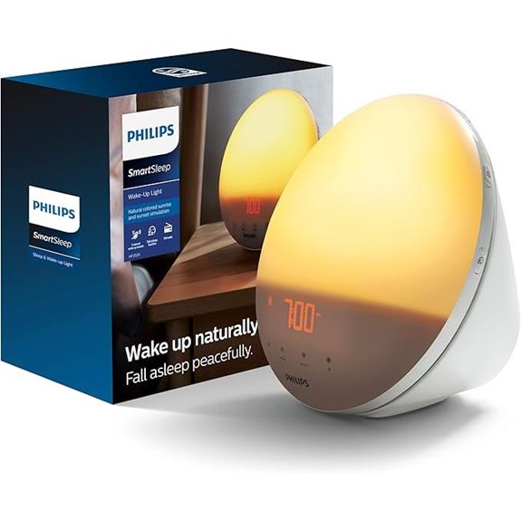 Philips Wake-up Light with Sunset Sounds FM Radio
