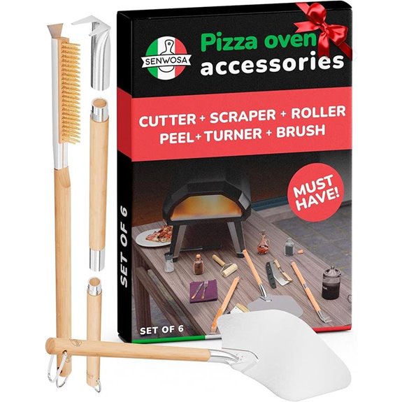 Pizza Oven Accessories Set (3-Piece)