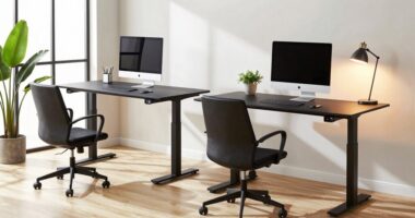 top electric standing desks