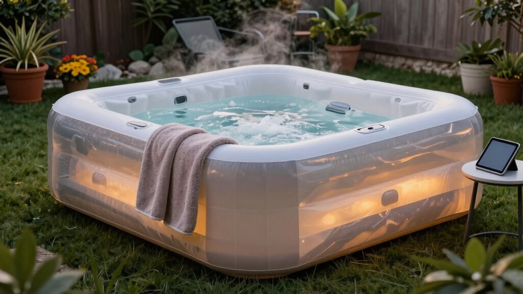 top inflatable hot tubs